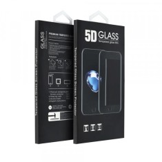 Folie de protectie Ecran OEM pentru Motorola Moto G35, Sticla Securizata, Full Glue, 5D, Neagra