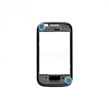 Capac frontal Samsung S5300 Galaxy Pocket, cadru frontal piesa de schimb neagra FRONTC foto