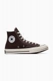 Converse teniși Chuck 70 culoarea maro, A08137C