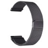 Curea tip Milanese Loop, compatibila Amazfit Active, telescoape Quick Release, Pure Black
