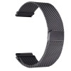 Curea tip Milanese Loop, compatibila Amazfit GTS 4 Mini, telescoape Quick Release, Pure Black, VD Very Dream