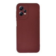 Husa soft silicon compatibila cu xiaomi redmi note 12 pro 5g, matte efect, camera ultra safe, plumb foto