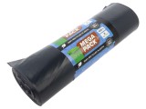 Saci gunoi LDPE negri 400l 8buc Mega Pack