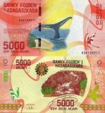 MADAGASCAR 5.000 ariary ND (2023) UNC!!!
