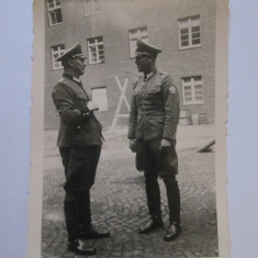 Fotografie colectie 90 x 62 mm cu ofiteri nazisti WWII