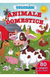 Coloram animale domestice. 80 de pagini pentru tine!