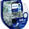 Set 2 becuri auto Philips H4 Racing Vision GT200 +200% 12V 55W