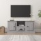 Gossi comoda tv, gri sonoma, 100x35,5x45 cm, lemn prelucrat