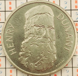 Elvetia 5 francs 1978 - Henry Dunant - km 56 - A011, Europa