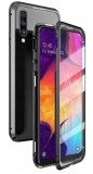Husa/Folie protectie telefon, Nemo, pentru iPhone XS MAX, Aluminiu/Sticla securizata, Acoperire 360, Negru