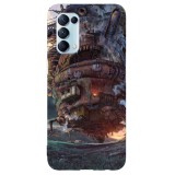 Husa compatibila cu Oppo A31 model Howl&amp;#039;s Moving Castle Anime, Silicon, TPU, Viceversa, Transparent, Carcasa