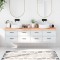 vidaXL Blat de baie, maro deschis, 200x60x(2-6) cm, lemn masiv tratat 3156176