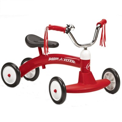 Cvadriciclu fara pedale Radio Flyer Scoot About, 1-3 ani foto