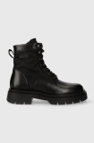 Gant bocanci Meghany femei, culoarea negru, cu platforma, 27541403.G00