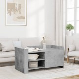 Cumpara ieftin Măsuță de cafea, gri beton, 100x50x50 cm, lemn prelucrat
