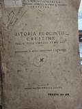 Istoria elocintei crestine de la Iisus Hristos pana azi. Introducere in istoria bisericeasca si patrologie - N. Chiriac Dimancea