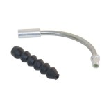 Cumpara ieftin Ghidaj Forma J-Pipa Cablu V-Brake Fibrax Fcb2290 - Argintiu Ultimate FactoryBikes