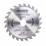 Disc circular pentru lemn Raider 190x30 mm, 24 dinti TCT