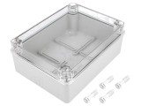 Carcasă universală gri IP65 140x190x70 mm