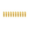 Set 20 de cleme pentru haine, flippy, de prindere pentru pantaloni, atasabile la umerase, 1.6x2.3x6.35 cm, galben
