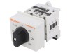 Comutator cu Came LOVATO ELECTRIC 16A pentru Voltmetre, Montare Sina DIN, 7 Pozitii, IP40
