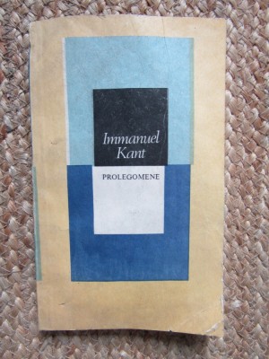 Immanuel Kant-Prolegomene foto