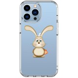 Husa personalizata apple iphone 15 pro max, bunny