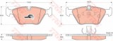 Set placute frana,frana disc BMW Seria 3 Cupe (E46) (1999 - 2006) TRW GDB1404