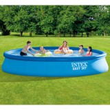 Piscina Intex Easy Set 457x84 cm cu Filtrare, 9792L, Albastra