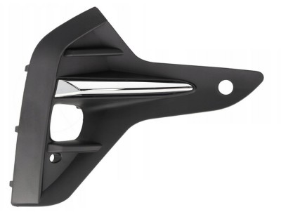 Grila bara protectie, spoiler Opel Insignia (Fl), 02.2020-, montare fata, dreapta, cu gauri senzori parcare (PDC); gauri proiectoare, RapidAuto foto