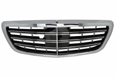 Grila Centrala Mercedes S-Class W222 (2014-2020) S63 S65 Design Crom Performance AutoTuning