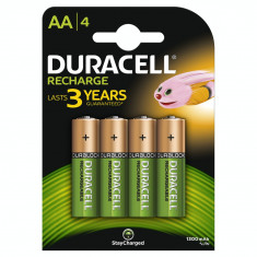 Acumulator Duracell AAK4 1300mAh 4buc Verde foto