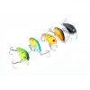 Set 5 Voblere Pescuit Rapitori AVEX AG103, 45mm, 4g, Multicolor, Floating, Cutie Inclusa