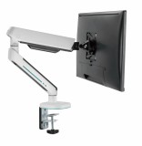 Suport monitor Serioux SRXA-MM54-C012WH, Material: Otel, Aluminiu, Plastic, Suprafata finisaj : acoperire cu Pulbere, tehnologie arc, Culoare: Alb Tex