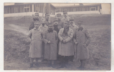 bnk foto - Ofiteri romani in lagar 1917 foto