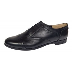 Pantofi dama casual din piele naturala de culoare neagra Mira Sic