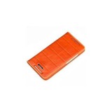 Husa piele HTC One Max Rock Flip Elite Orange Blister