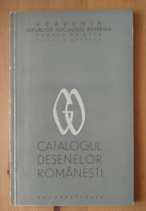 Radu Ionescu (autograf) - Catalogul desenelor rom&acirc;nești (donația G. Oprescu)