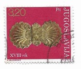 Iugoslavia - Bijuterii vechi, 1975 - 3,20 Din, obliterata