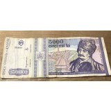 (1) Romania bancnota 5000 lei 1993 mai