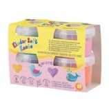 Cumpara ieftin Set plastilina non-toxica Feuchtmann Kinder, cu sclipici