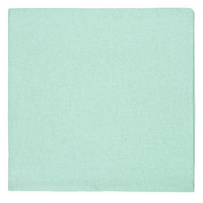 Față de Pernă Decorativă, Verde Menta, 40x40cm, Poliester, Două Fețe, Cu Fermoar foto