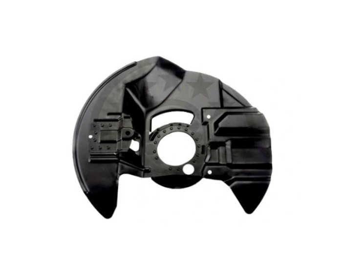 Protectie stropire disc frana fata BMW Seria 3 (E46), COUPE/CABRIO 05.1999-09.2006, partea dreapta, aluminiu; M3, Diametru disc frana : 325 mm, Descr