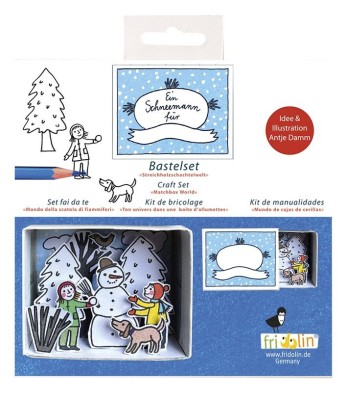 Kit craft Joaca in padure iarna, Fridolin foto