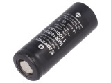 Acumul: Li-Ion 18500 3,7V 1100mAh &Oslash;18,5x50mm 10A