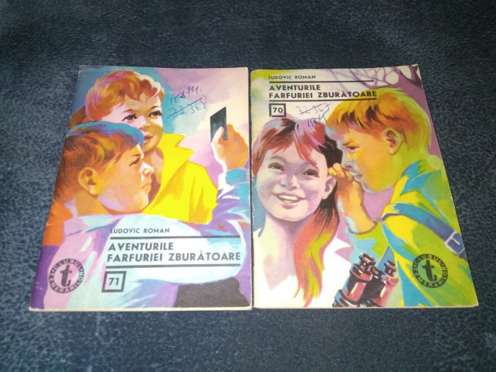 LUDOVIC ROMAN - AVENTURILE FARFURIEI ZBURATOARE 2 VOL CLUBUL TEMERARILOR