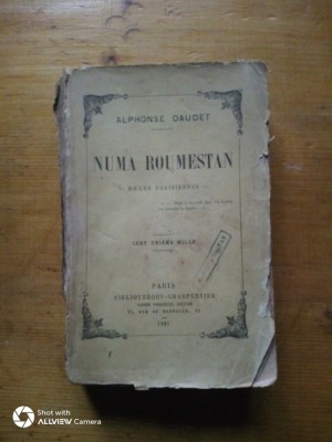 Numa roumestan-Alphonse Daudet foto