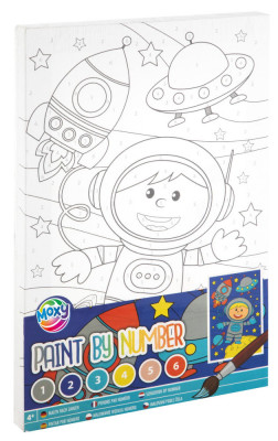 Tablou pictura pe numere - Astronaut PlayLearn Toys foto