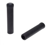 Mansoane Bicicleta Silicon Negru V-Grip 130mm cu Dopuri Ghidon MTB/Cursiera Usoare AWR2217