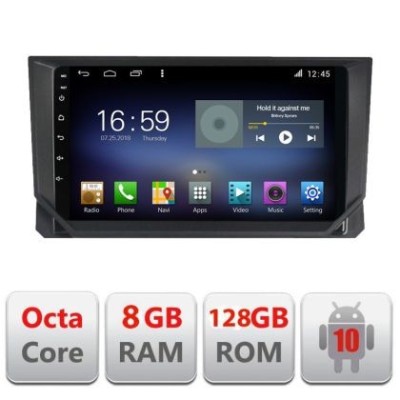 Navigatie Seat Arona Android radio gps internet Octa Core 8+128 LTE kit-arona+EDT-E609 CarStore Technology foto